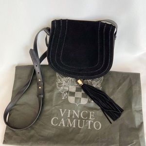 Vince Camuto Leather/Suede Crossbody Bag